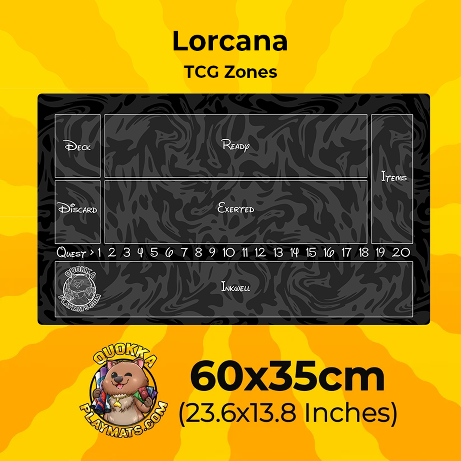 Custom TCG Playmat 600x350mm