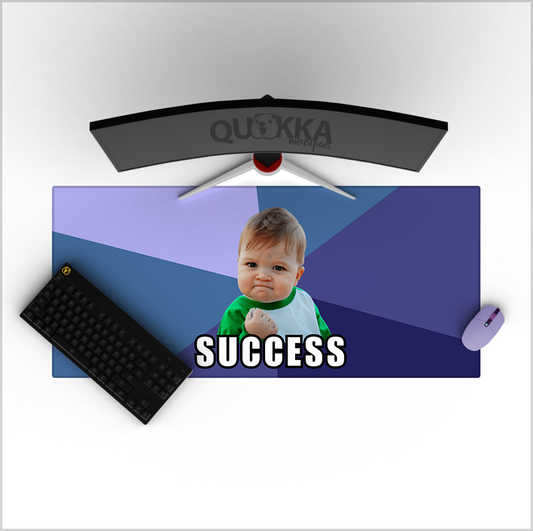 Success Kid Meme Deskmat Playmat Mousepad