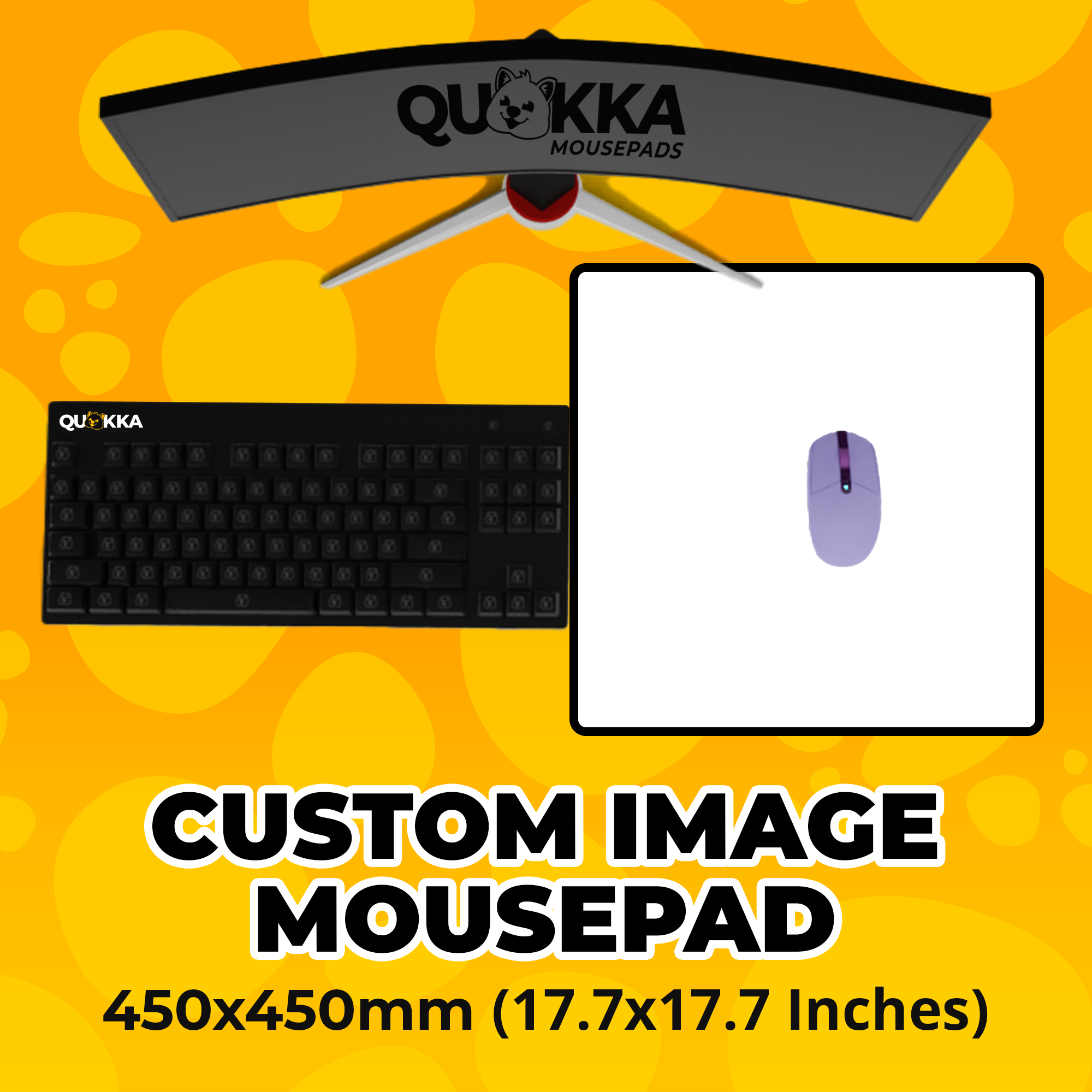 Custom Image printed on our high quality mousepads