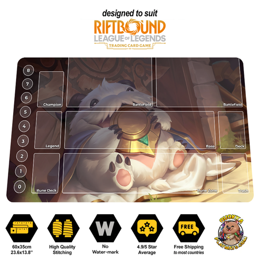 Mystic Poro - Riftbound TCG Playmat