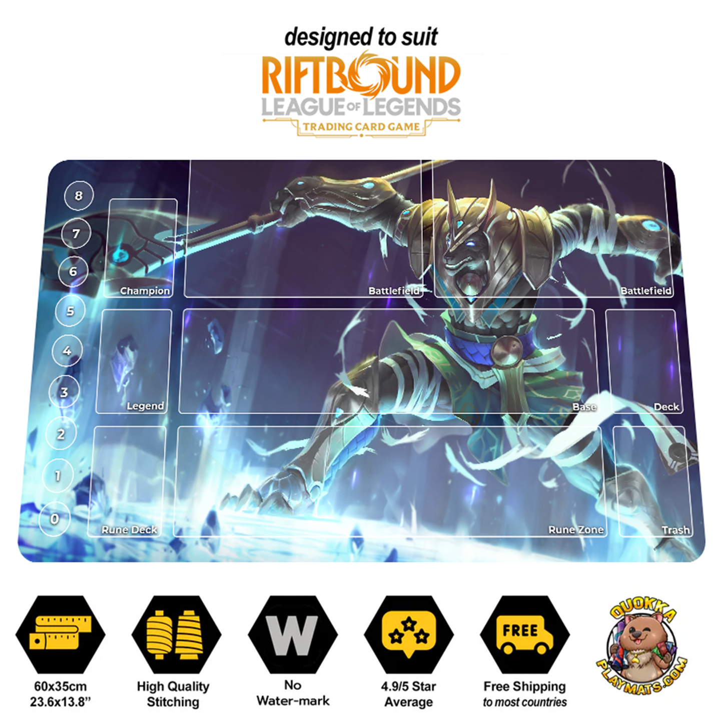 Nasus - Riftbound Quokka TCG Playmat