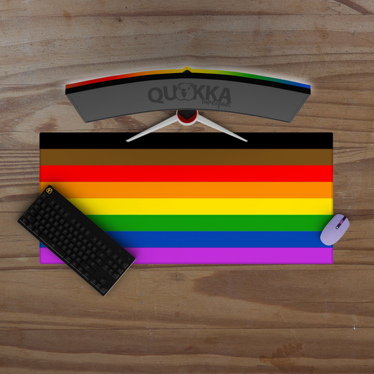 Philadelphia Pride Flag Design Mousepad Deskmat