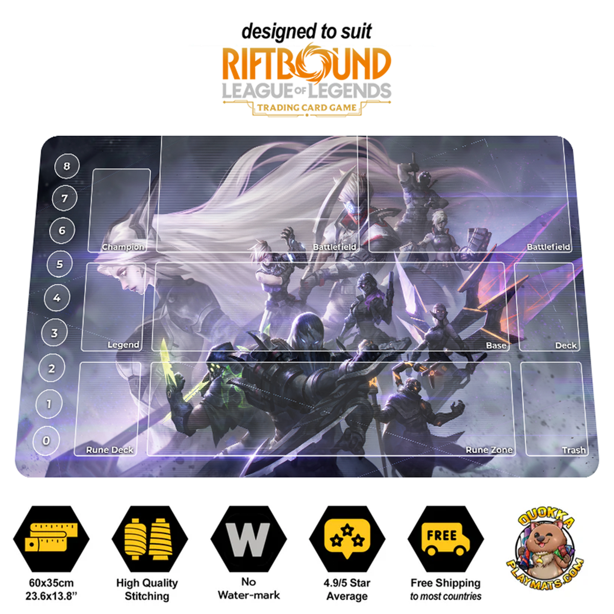 PsyOps - Riftbound TCG Playmat