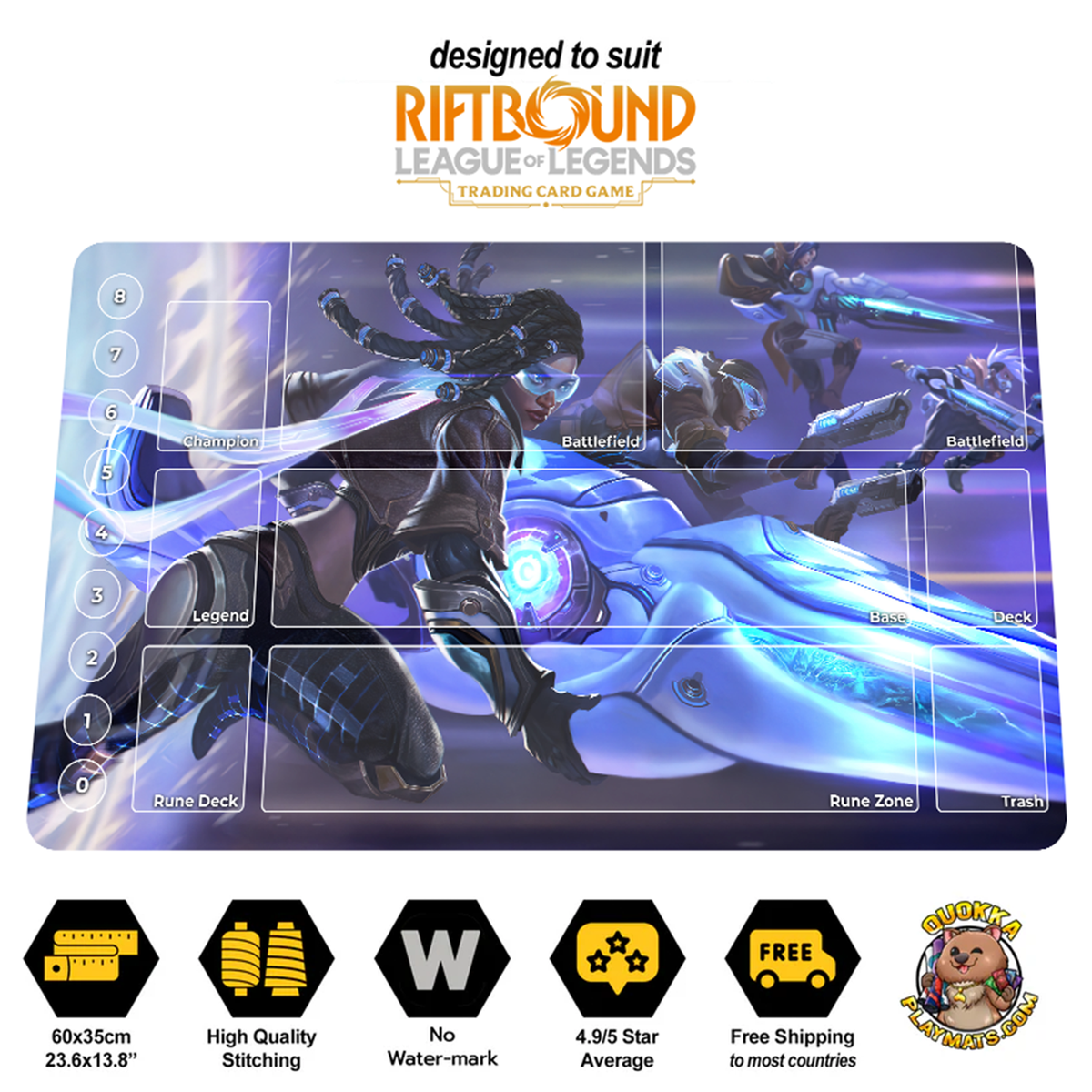 Pulsefire - Riftbound TCG Playmat