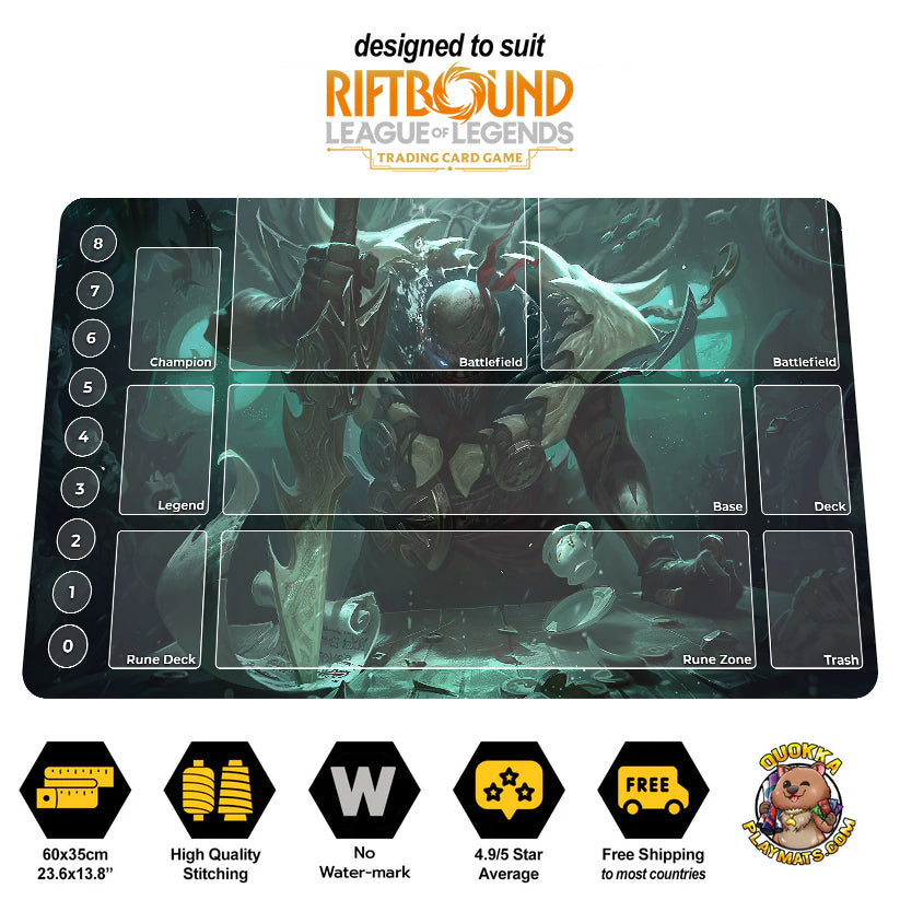 Pyke Design - Riftbound Quokka TCG Playmat