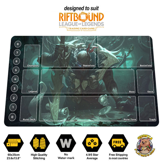 Pyke Design - Riftbound Quokka TCG Playmat