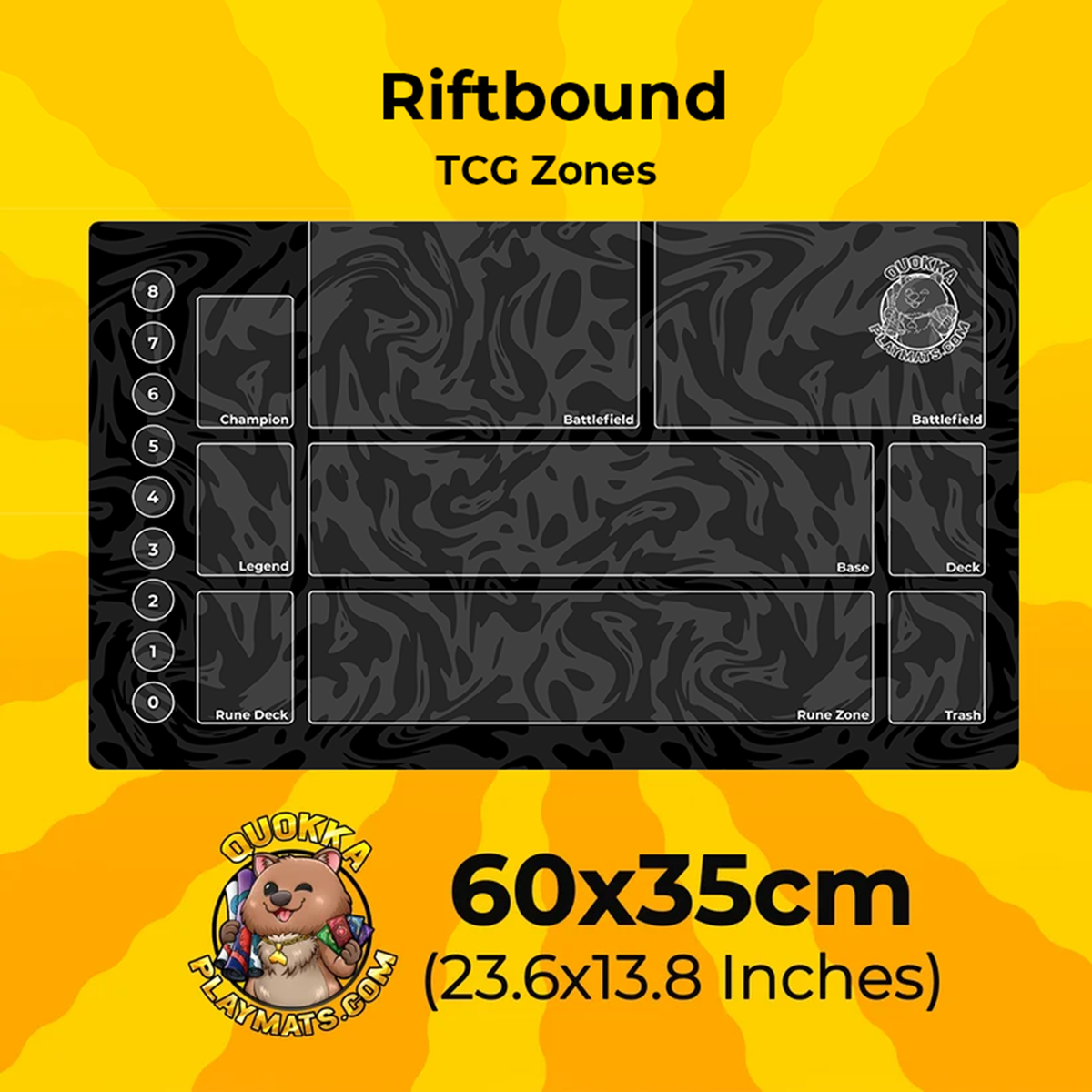 Custom TCG Playmat 600x350mm