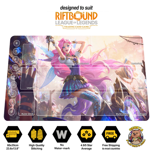 Seraphine - Riftbound TCG Playmat