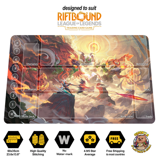 Scrolls - Riftbound TCG Playmat