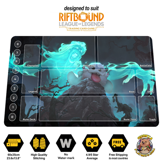 Sinister Poro - Riftbound TCG Playmat
