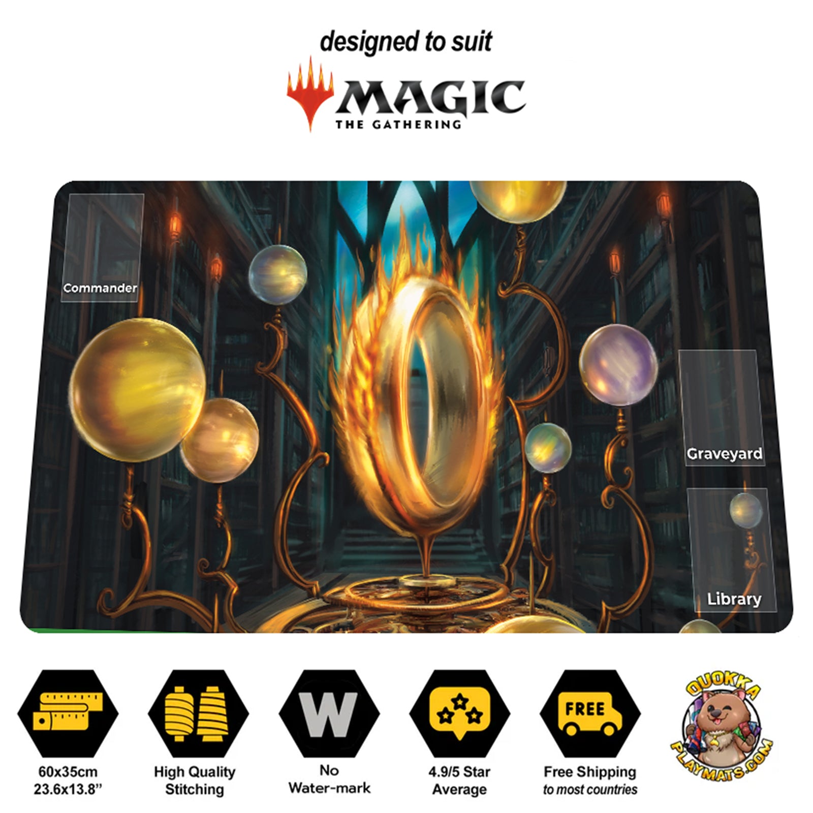 Sol Ring - Magic: The Gathering TCG Playmat