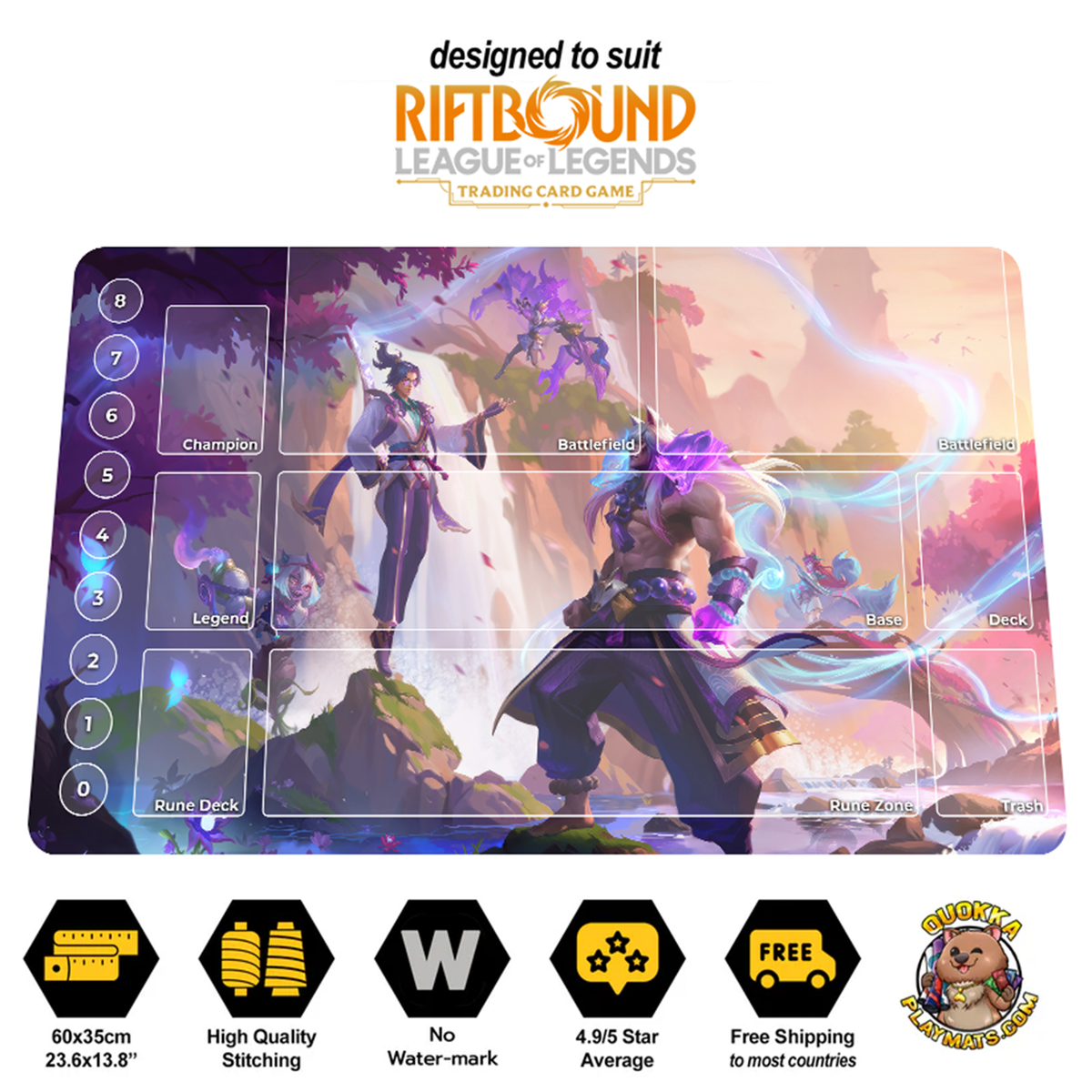 Spirit Blossom - Riftbound TCG Playmat