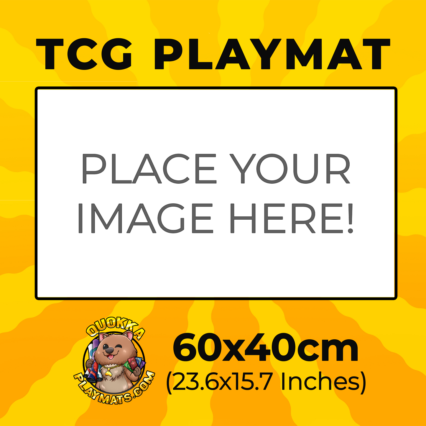 Custom TCG Playmat 600x400mm