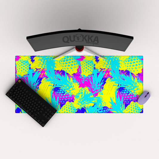 Abstract Pineapples Mousepad Deskmat