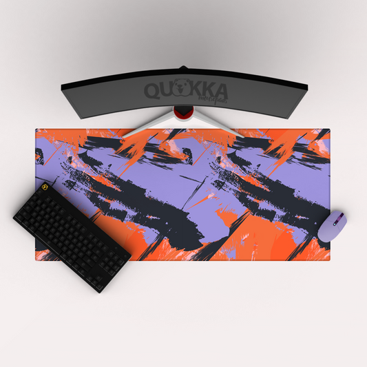 Grunge Retro Texture Mousepad Deskmat