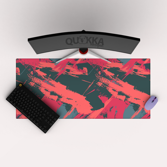 Grunge Retro Texture Mousepad Deskmat