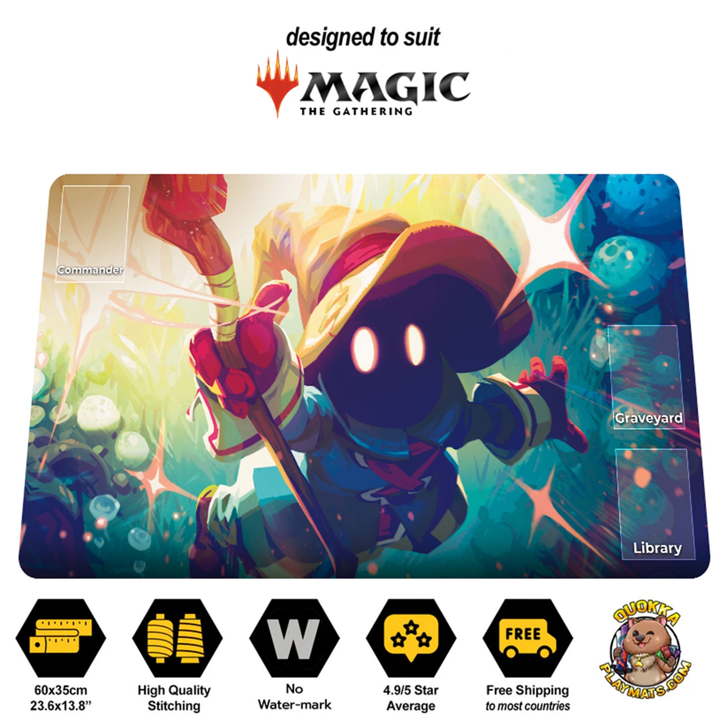 Vivi - Magic: The Gathering TCG Playmat