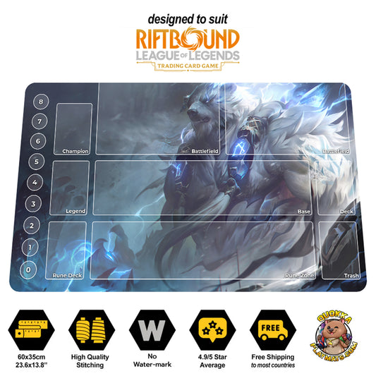 Volibear Design - Riftbound Quokka TCG Playmat