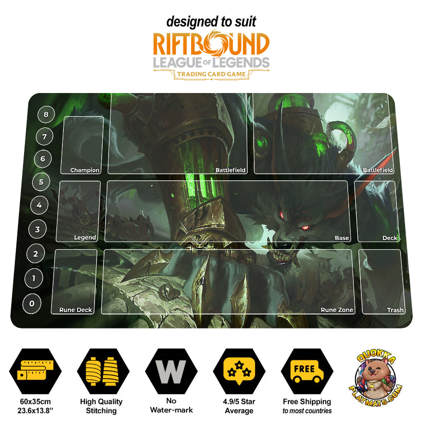 Warwick Design - Riftbound Quokka TCG Playmat