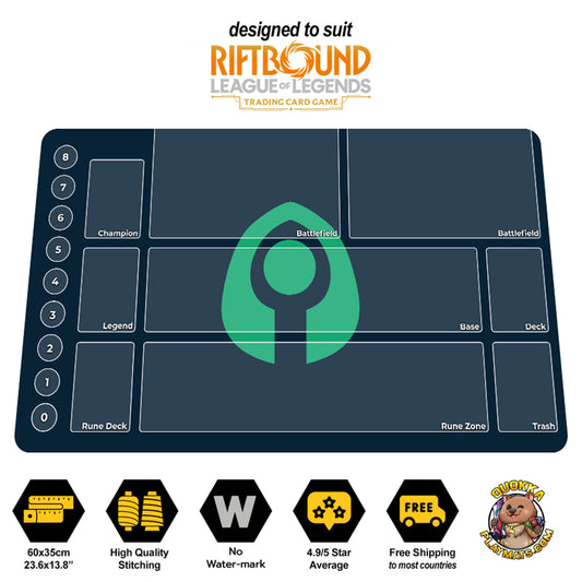 Calm Domain - Riftbound Quokka TCG Playmat