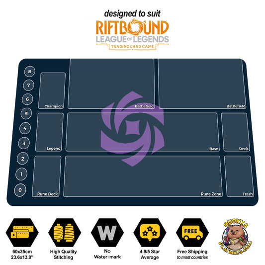 Chaos Domain - Riftbound Quokka TCG Playmat