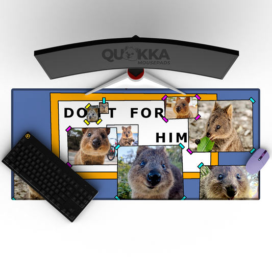 Do It For Him Quokka Mousepad Deskmat