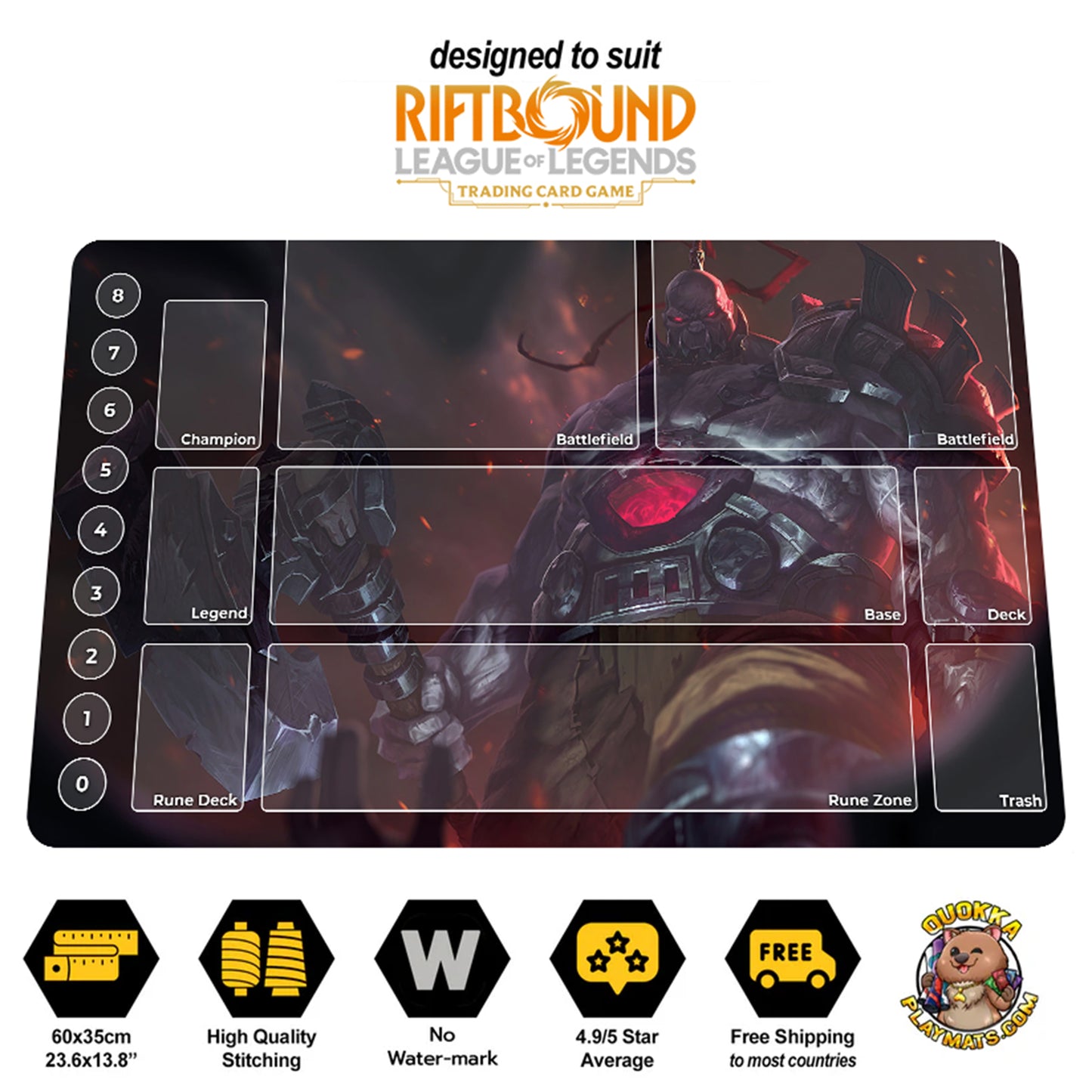 Scion Design - Riftbound Quokka TCG Playmat