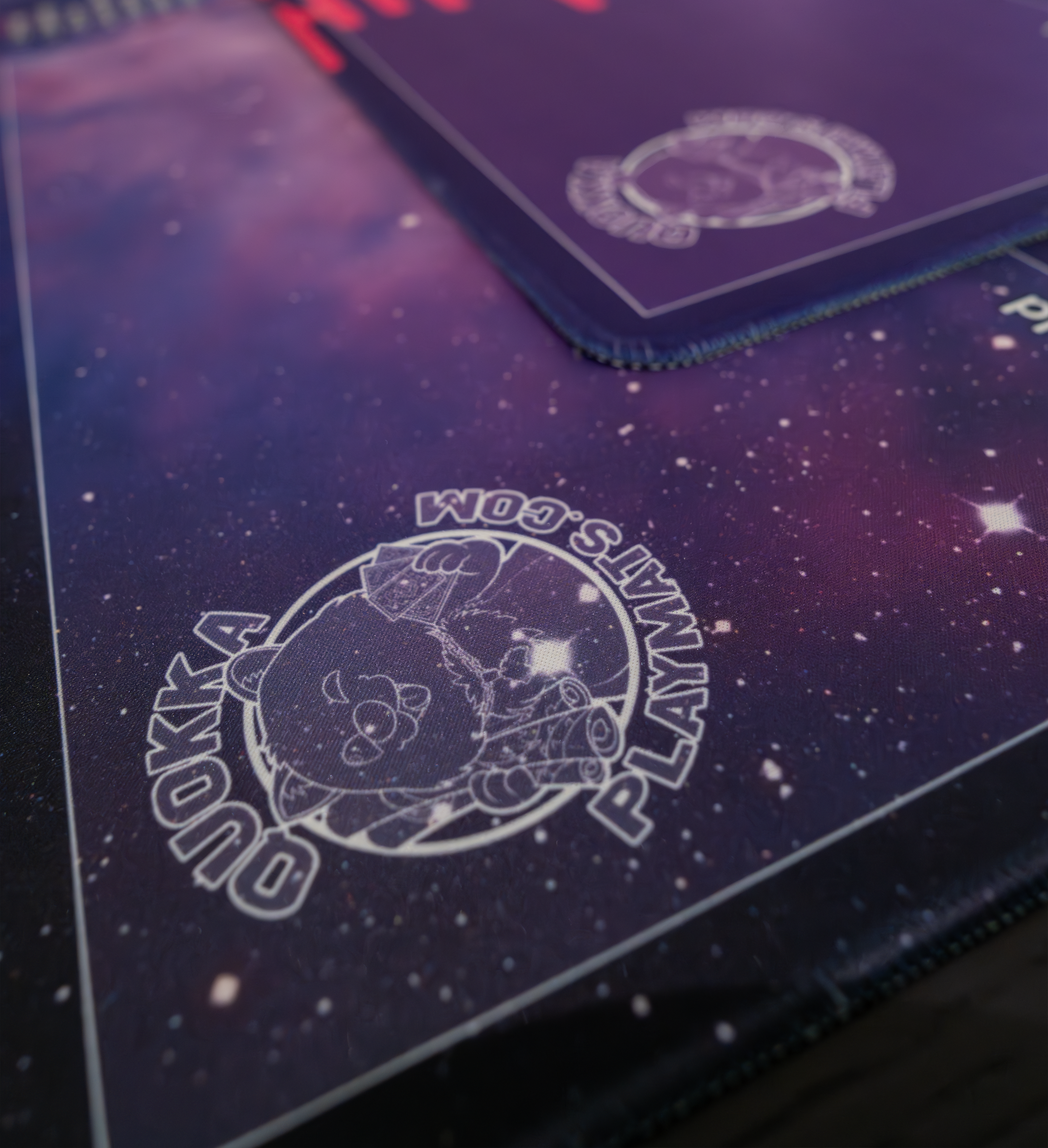 Space Nebula Design - Digimon Quokka TCG Playmat