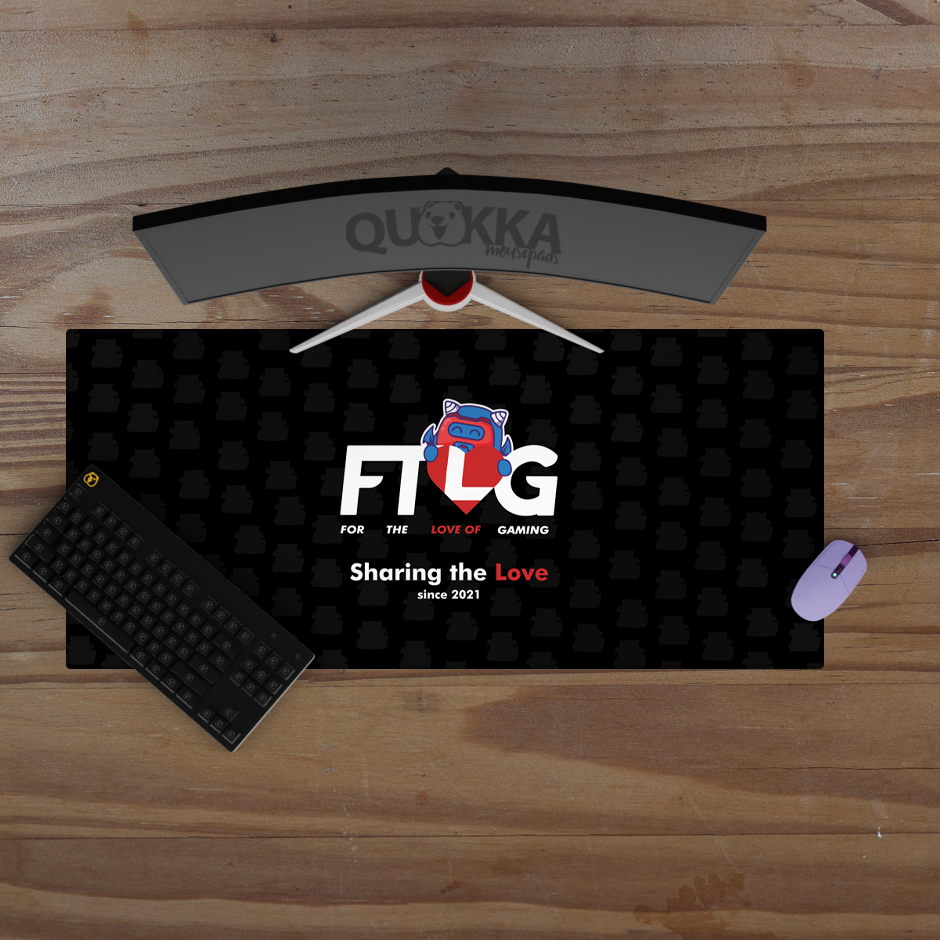 For the Love of Gaming Mousepad Deskmat